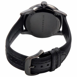 Burberry BU10010 Check Stamped Round Dial 40mm Men's Watch - WATCH & WATCH