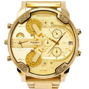 Diesel DZ7399 Mr Daddy 2.0 Yellow Gold Men's Watch - WATCH & WATCH