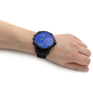 Diesel DZ7460 Mr. Daddy 2.0 Two - Hand Black - Tone Stainless Steel Watch - WATCH & WATCH