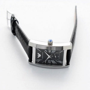 Emporio Armani AR0143 Classic Black Men's Watch - WATCH & WATCH