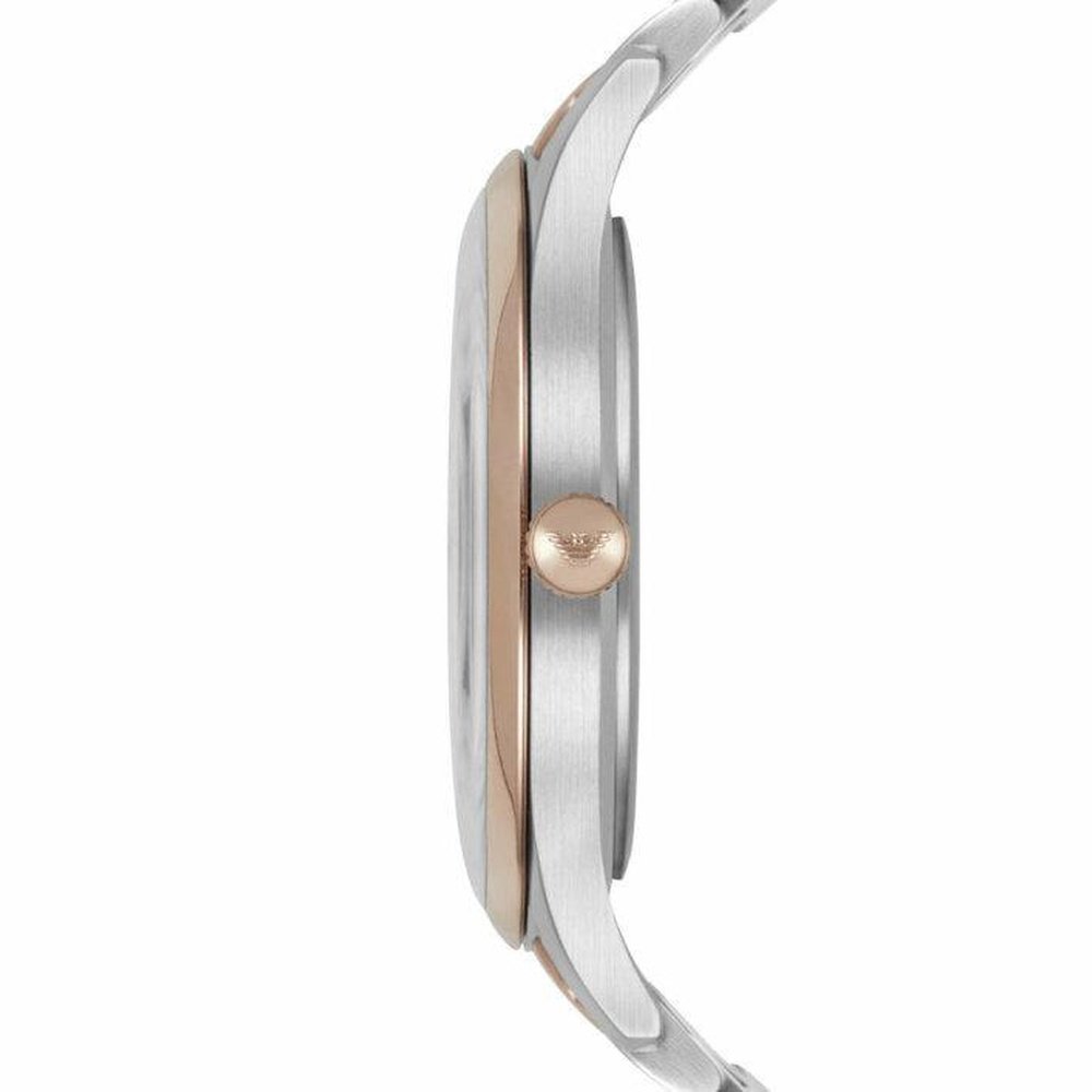 Emporio Armani AR11044 Lambda Silver Dial Men's Watch - WATCH & WATCH