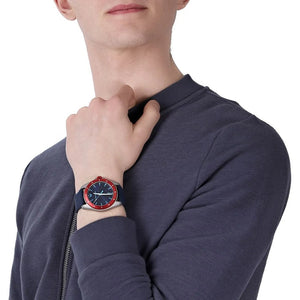 Emporio Armani AR11217 Blue Dial Men's Watch - WATCH & WATCH
