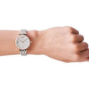 Emporio Armani AR11293 Gianni Two Tone Ladies Watch - WATCH & WATCH