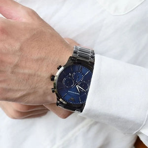 Emporio Armani AR11348 chronograph Stainless Steel Men's Watch - WATCH & WATCH