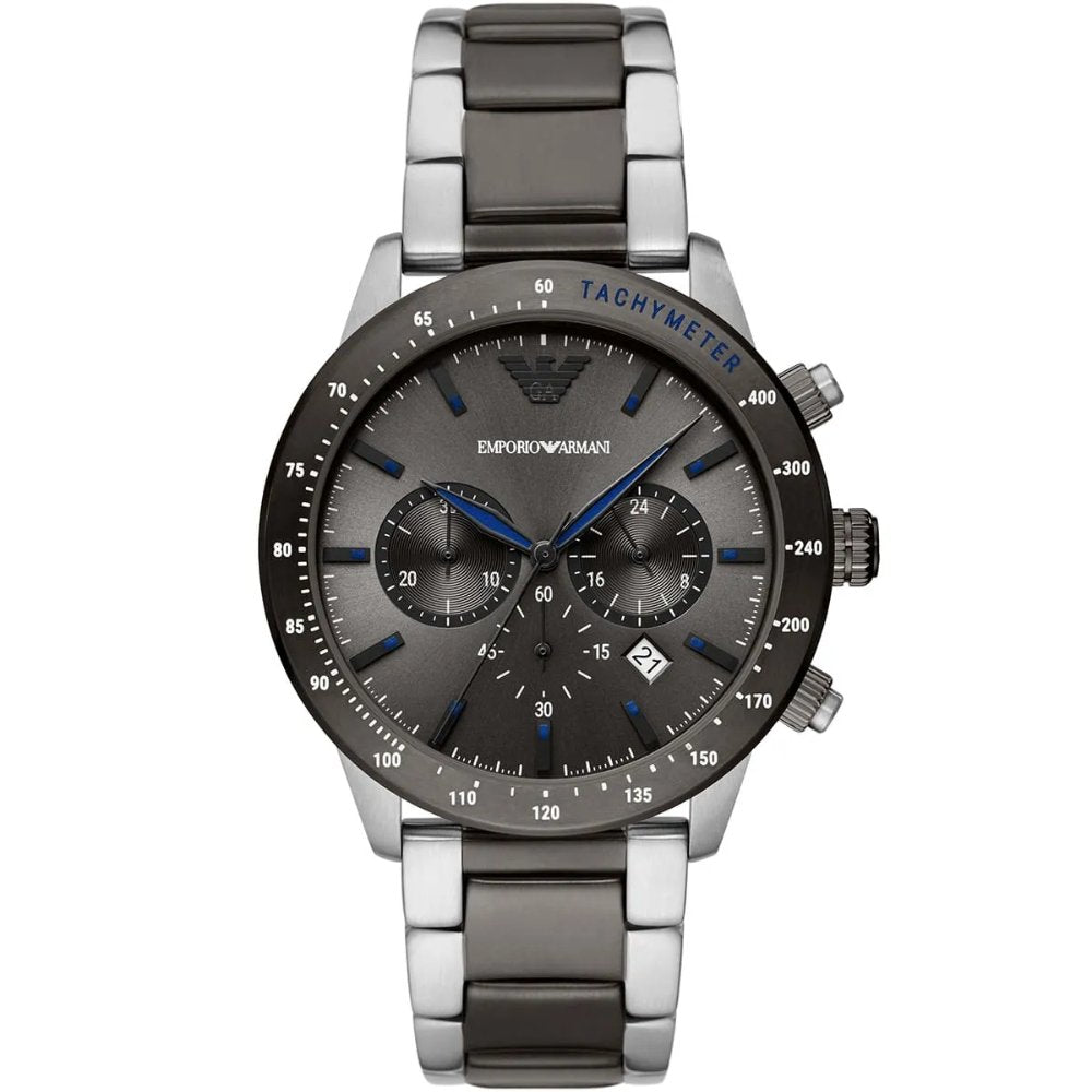 Emporio Armani AR11391 Mario Chronograph Men’s Watch - WATCH & WATCH
