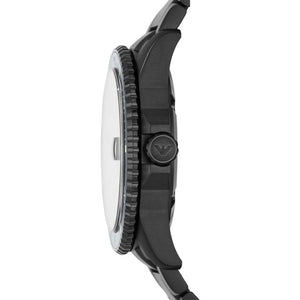 Emporio Armani AR11398 Three - Hand Date Black Men’s Watch - WATCH & WATCH