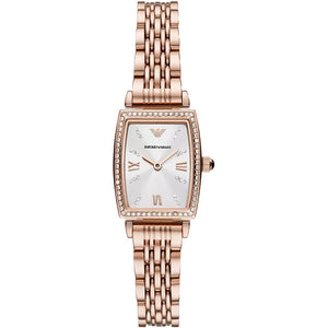 Emporio Armani AR11406 White Dial Ladies Watch - WATCH & WATCH