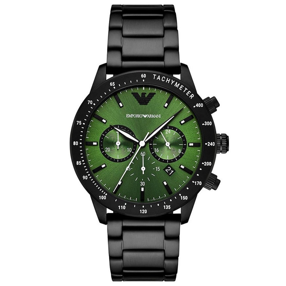 Emporio Armani AR11472 Mario Chronograph Men's Watch - WATCH & WATCH