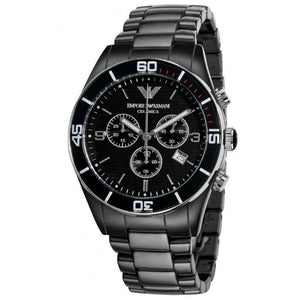 Emporio Armani AR1421 Men's Leo Ceramica Watch - WATCH & WATCH