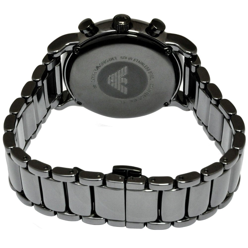 Emporio Armani AR1507 Luigi Ceramica Chronograph Men's Watch - WATCH & WATCH