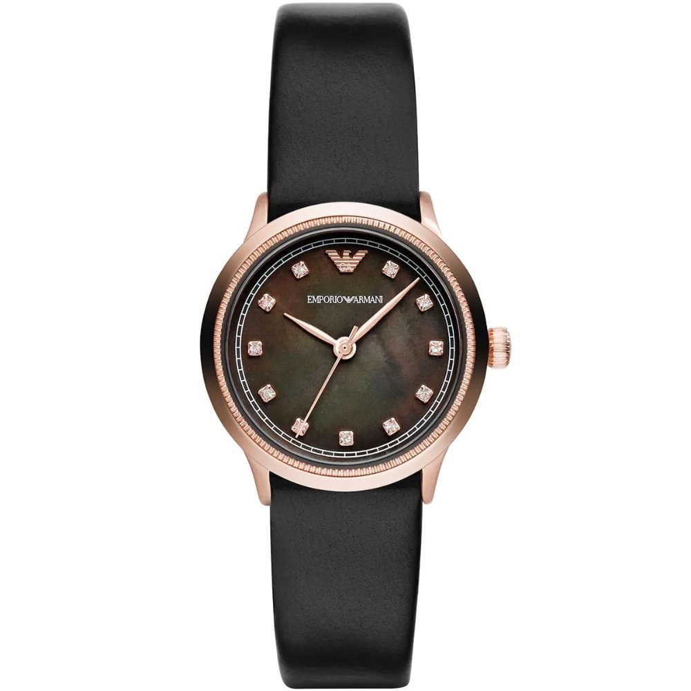 Emporio Armani AR1802 Mother of pearl Dial Ladies Watch - WATCH & WATCH