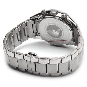 Emporio Armani AR5860 Blue Dial Chronograph Men's Watch - WATCH & WATCH