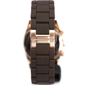 Emporio Armani AR5890 Men's Chronograph Watch Brown - WATCH & WATCH