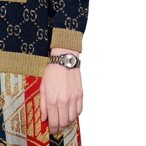 Gucci YA126596 Gold Plated Mystic Two - Tone Ladies Watch - WATCH & WATCH