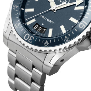 Gucci YA136203 Dive Blue Dial Stainless Steel Men's Watch - WATCH & WATCH