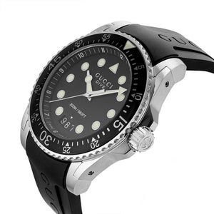 Gucci YA136204B Dive Black Men's Watch - WATCH & WATCH