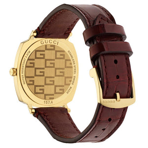Gucci YA157405 GRIP Gold Unisex Watch - WATCH & WATCH