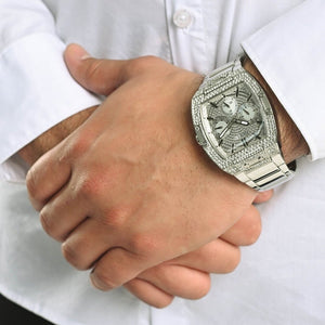 Guess GW0094G1 Phoenix Silver Nightlife Men's Watch - WATCH & WATCH