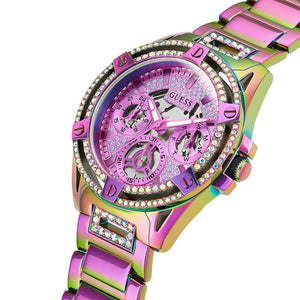 Guess GW0464L4 Ladies Iridescent Multi - function Watch - WATCH & WATCH