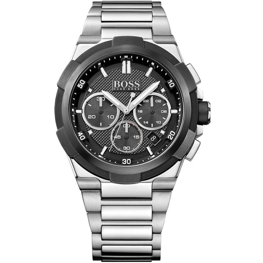 Hugo Boss 1513359 Supernova Chrono Silver Dial Men's Watch - WATCH & WATCH