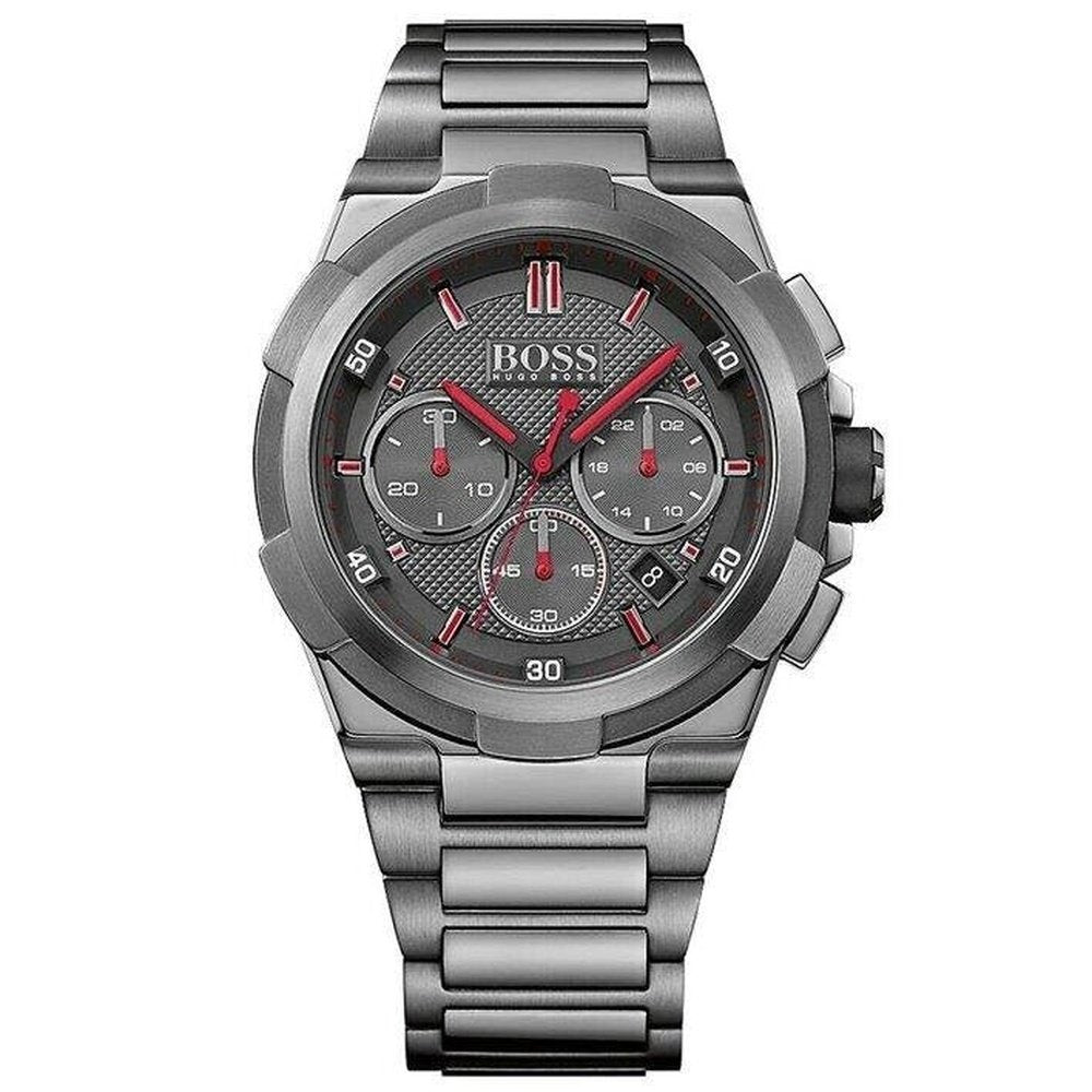 Hugo Boss 1513361 Supernova Gun Metal Men's Watch - WATCH & WATCH