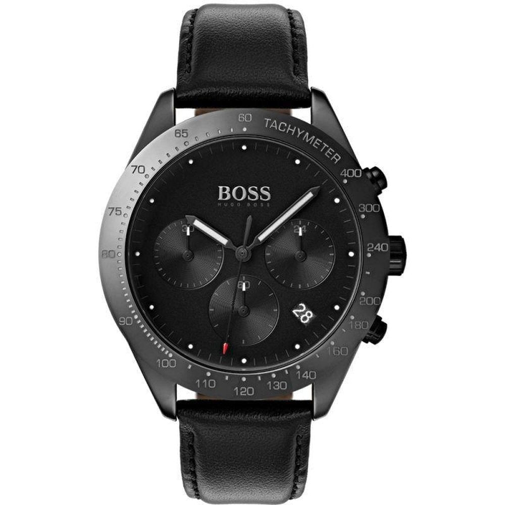 Hugo Boss 1513590 Talent Black 42mm Ceramic Men's Watch - WATCH & WATCH