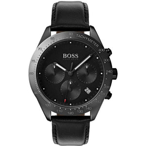 Hugo Boss 1513590 Talent Black 42mm Ceramic Men's Watch - WATCH & WATCH