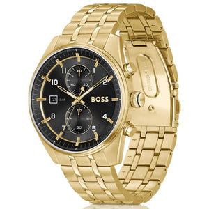 Hugo Boss 1513848 Gold Men's Champion Watch - WATCH & WATCH