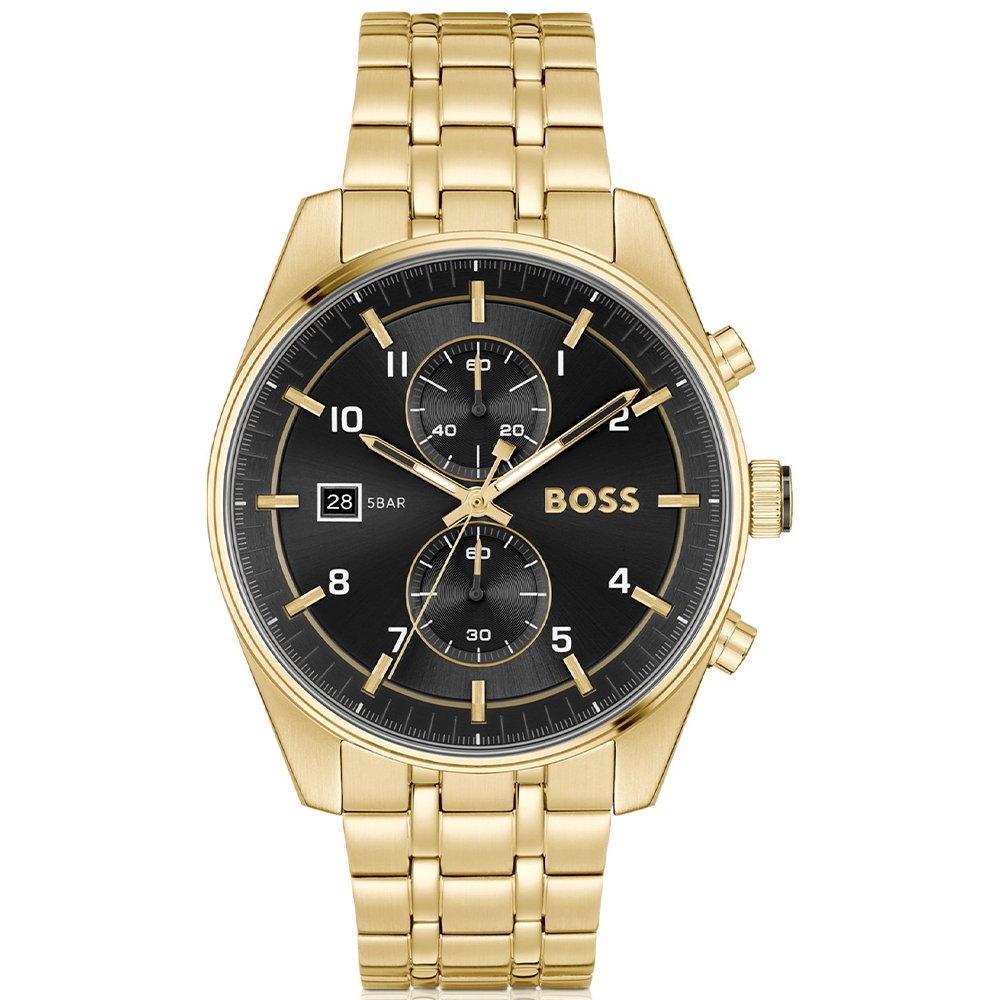Hugo Boss 1513848 Gold Men's Champion Watch - WATCH & WATCH