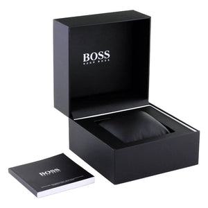 Hugo Boss 1513859 Distinct Black Dial Chronograph Men's Watch - WATCH & WATCH