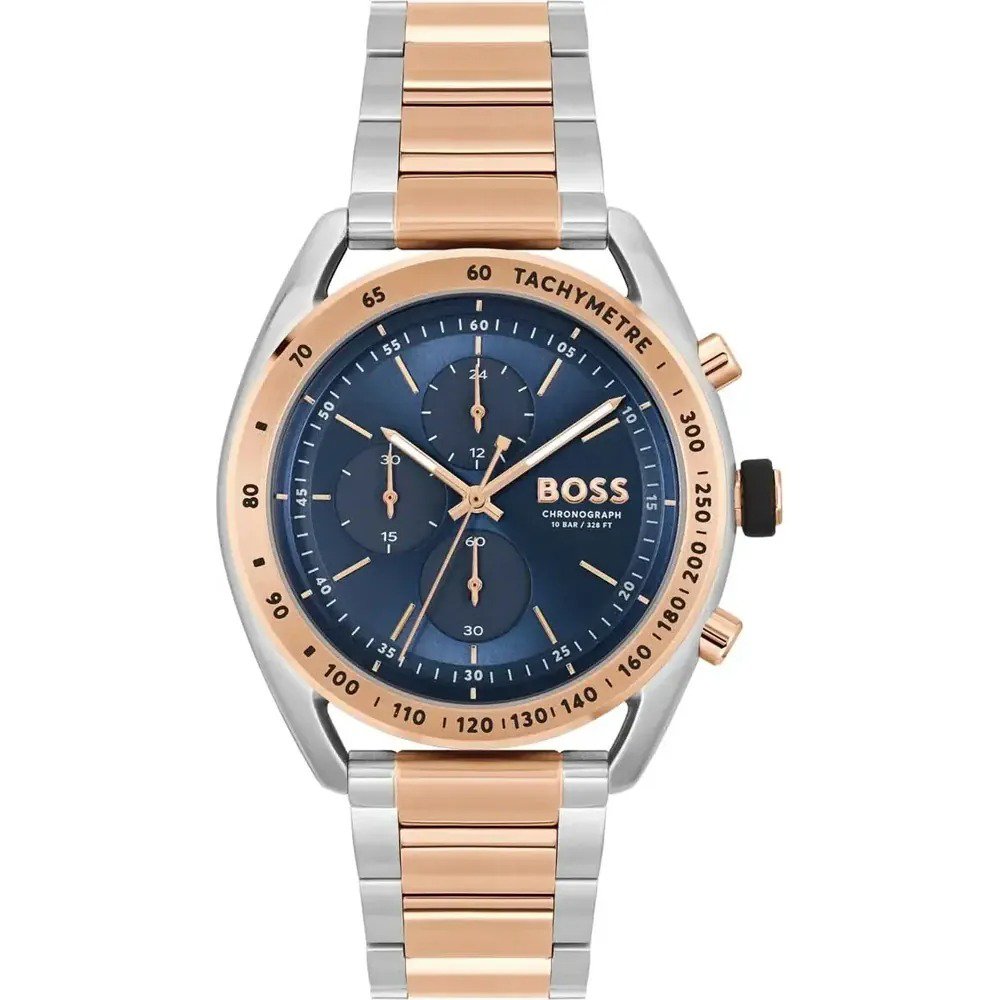 Hugo Boss 1514026 Center Court Blue Dial Men's Watch - WATCH & WATCH