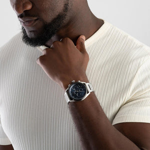 Hugo Boss 1514093 Gents Top Blue Dial Watch - WATCH & WATCH