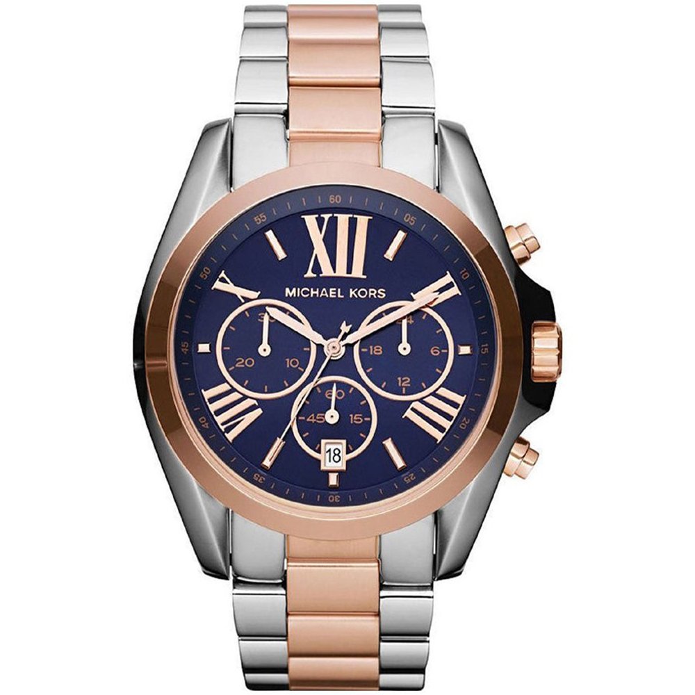 Michael Kors MK5606 Gold - Tone Bradshaw Chronograph Ladies Watch - WATCH & WATCH