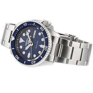 Seiko 5 Sports SRPD51K1 Blue Dial Automatic Men's Watch - WATCH & WATCH