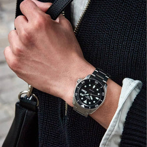 Seiko 5 Sports SRPD55K1 Black Dial Automatic Men's Watch - WATCH & WATCH