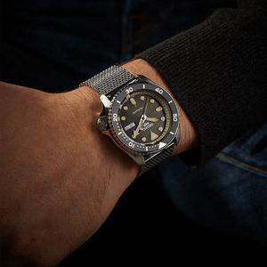 Seiko 5 Sports SRPD73K1 Black Dial Automatic Men's Watch - WATCH & WATCH