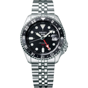 Seiko 5 Sports SSK001K1 Re - Interpretation SKX GMT Automatic Men's Watch - WATCH & WATCH