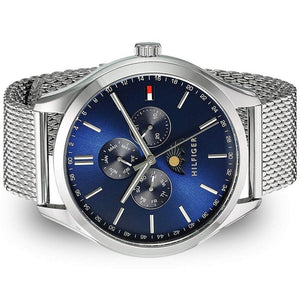 Tommy Hilfiger 1791302 Oliver Blue Dial Men's Watch - WATCH & WATCH