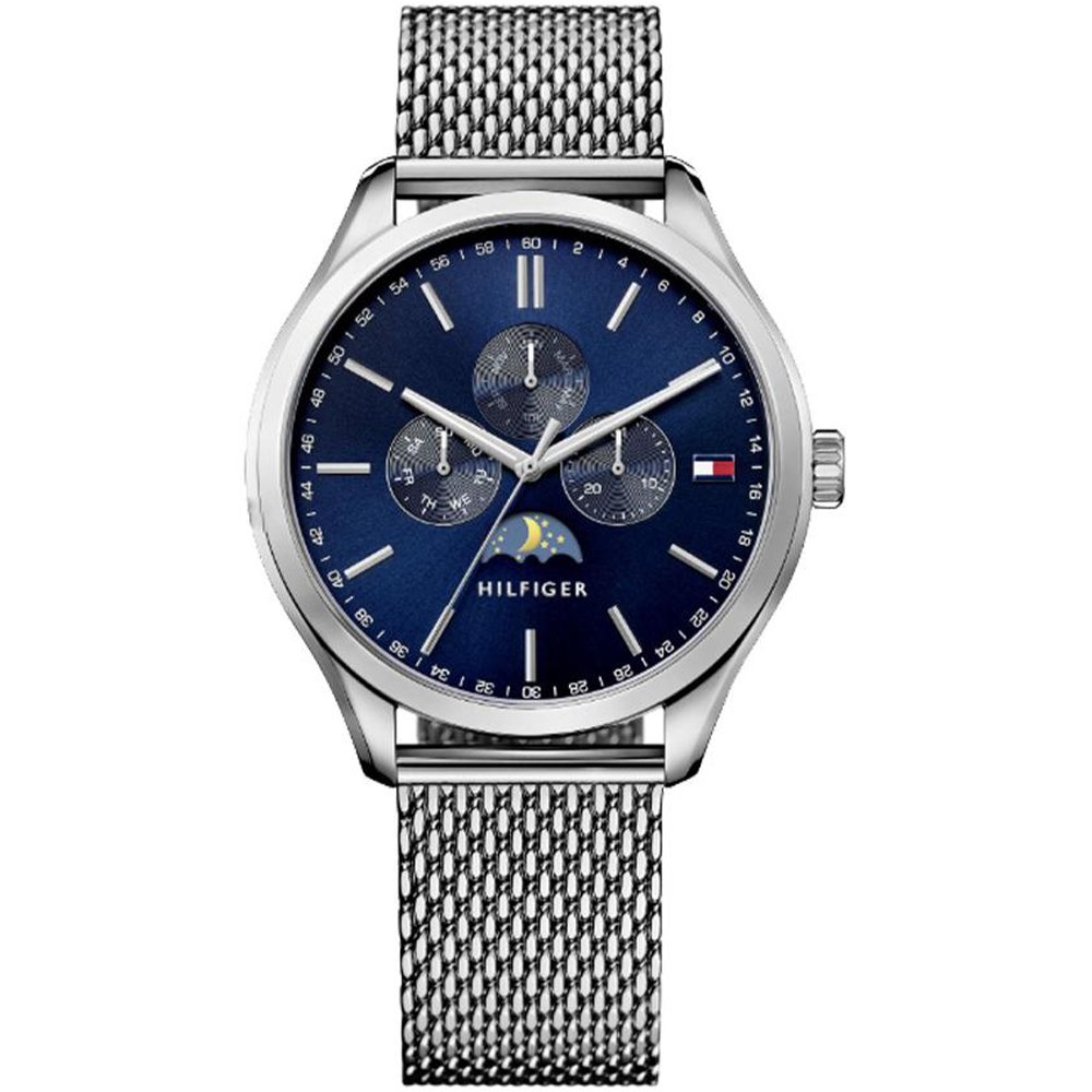 Tommy Hilfiger 1791302 Oliver Blue Dial Men's Watch - WATCH & WATCH
