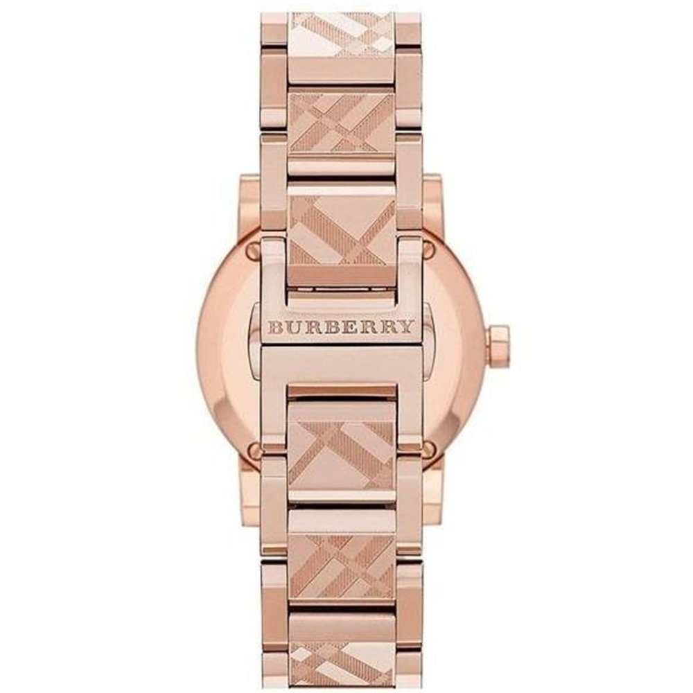Burberry BU9039 Rose GoldTone Dial Stainless Steel Unisex Watch - WATCH & WATCH