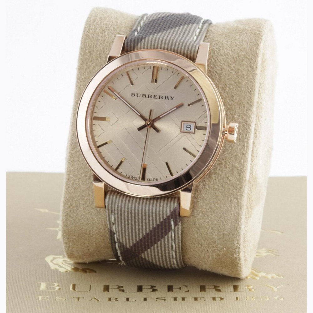 Burberry BU9040 The City Rose Gold Tone Women's Watch - WATCH & WATCH