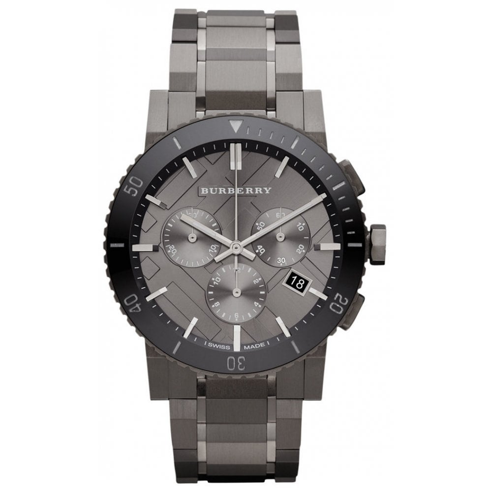 Burberry BU9381 Mens The City Chronograph Watch - WATCH & WATCH