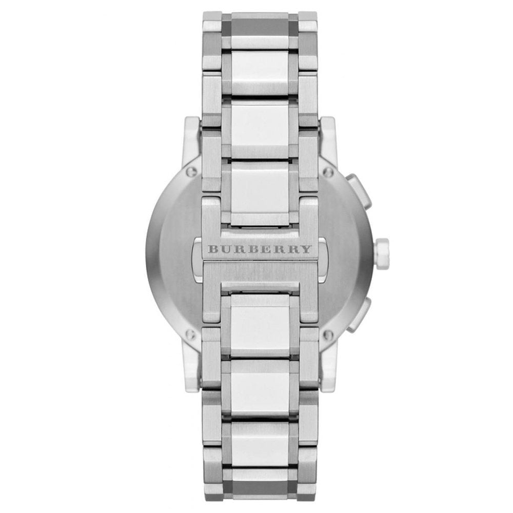 Burberry BU9750 City Chronograph Silver Dial Stainless Steel Women's Watch - WATCH & WATCH