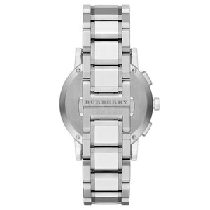 Burberry BU9750 City Chronograph Silver Dial Stainless Steel Women's Watch - WATCH & WATCH