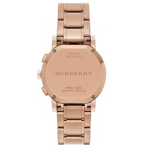 Burberry BU9754 The City Rose Gold - Tone Ladies Watch - WATCH & WATCH