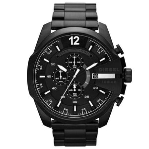 Diesel DZ4283 Mega Chief Chronograph Black Dial Men's Watch - WATCH & WATCH
