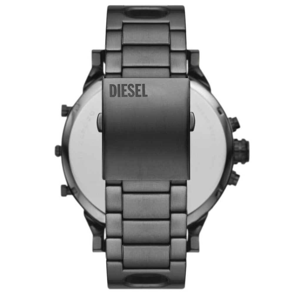 Diesel Mr. Daddy DZ7477 Green Dial Gunmetal Men's Watch - WATCH & WATCH