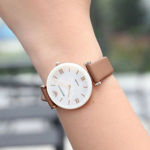 Emporio Armani AR11040 Mother of pearl Dial Ladies Watch - WATCH & WATCH