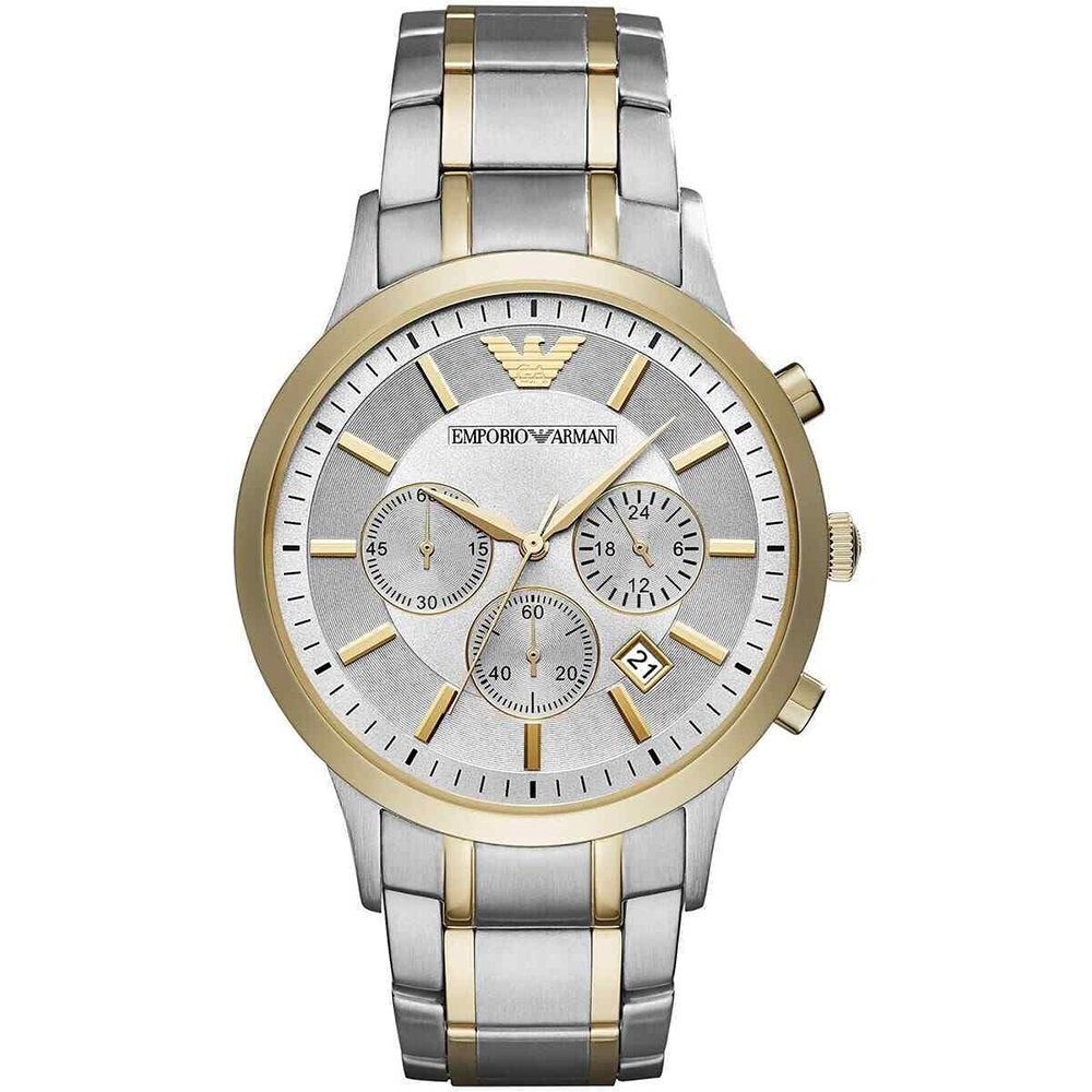 Emporio Armani AR11076 Men's Watch Renato Gold - WATCH & WATCH