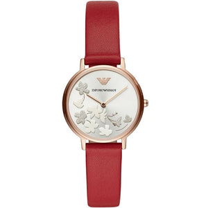 Emporio Armani AR11114 Rose Gold Case Ladies Watch - WATCH & WATCH